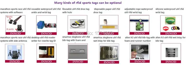 impinj monza chip 860-960MHz long distance UHF Passive Smart wet inlay Sticker Smartrac Dogbone RFID tag