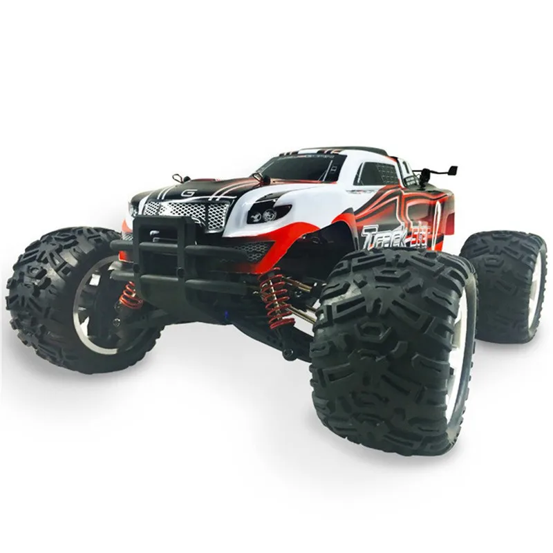 

HG P104 1/10 2.4G 4WD 25km/h Rc Car Knight 550 Brushed Big Foot Off-road Truck RTR Racing Toy Christmas Gift For Kids Boys