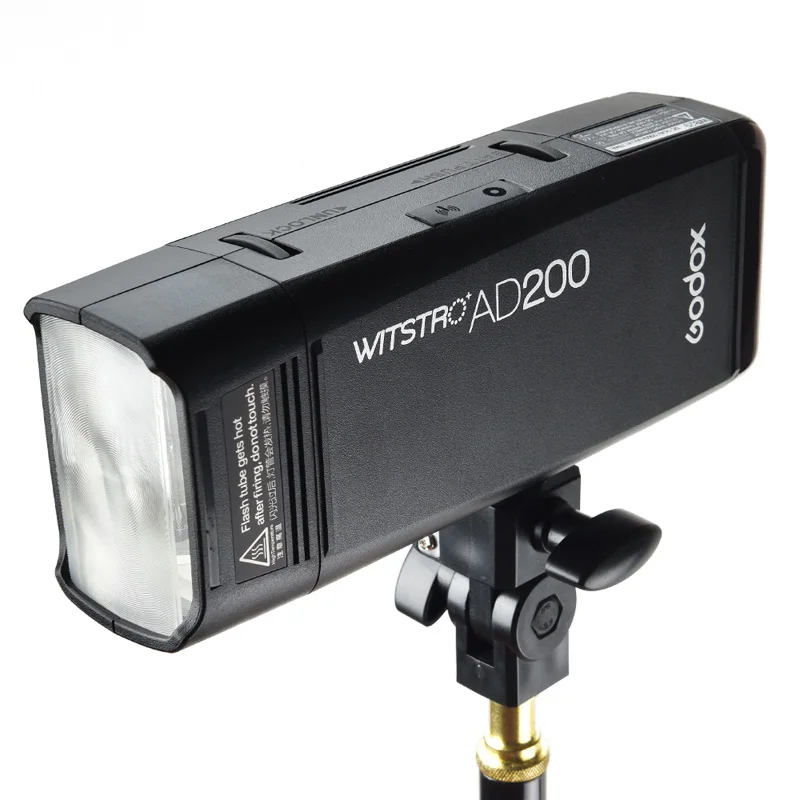 Godox AD200 200Ws 2,4G ttl карманная Вспышка Speedlite HSS стробоскоп двойной светильник+ батарея+ Рефлектор цветной фильтр тубус диффузор