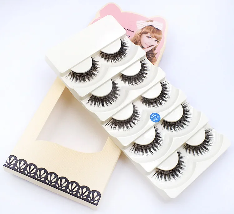 2019 New 5 Pair Natural Long Cosplay Makeup Cross Strip False Eyelashes Black Long Eye Lashes Extension Tool 2019 New 5 Pair Natural Long Cosplay Makeup Cross Strip False Eyelashes Black Long Eye Lashes Extension Tool