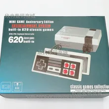 Мини ТВ игровая консоль 8 бит Ретро видео игровая консоль встроенные 620 игры Ручной игровой плеер лучший подарок