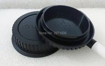 

50PCS/SLR camera body cap rear lens cap front cover for Canon