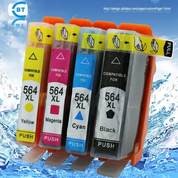 

4 color 1set Compatible HP564 HP 564XL ink cartridge for hp Officejet 4610 4620 B210b C510a C309a C310a/ C310b printer