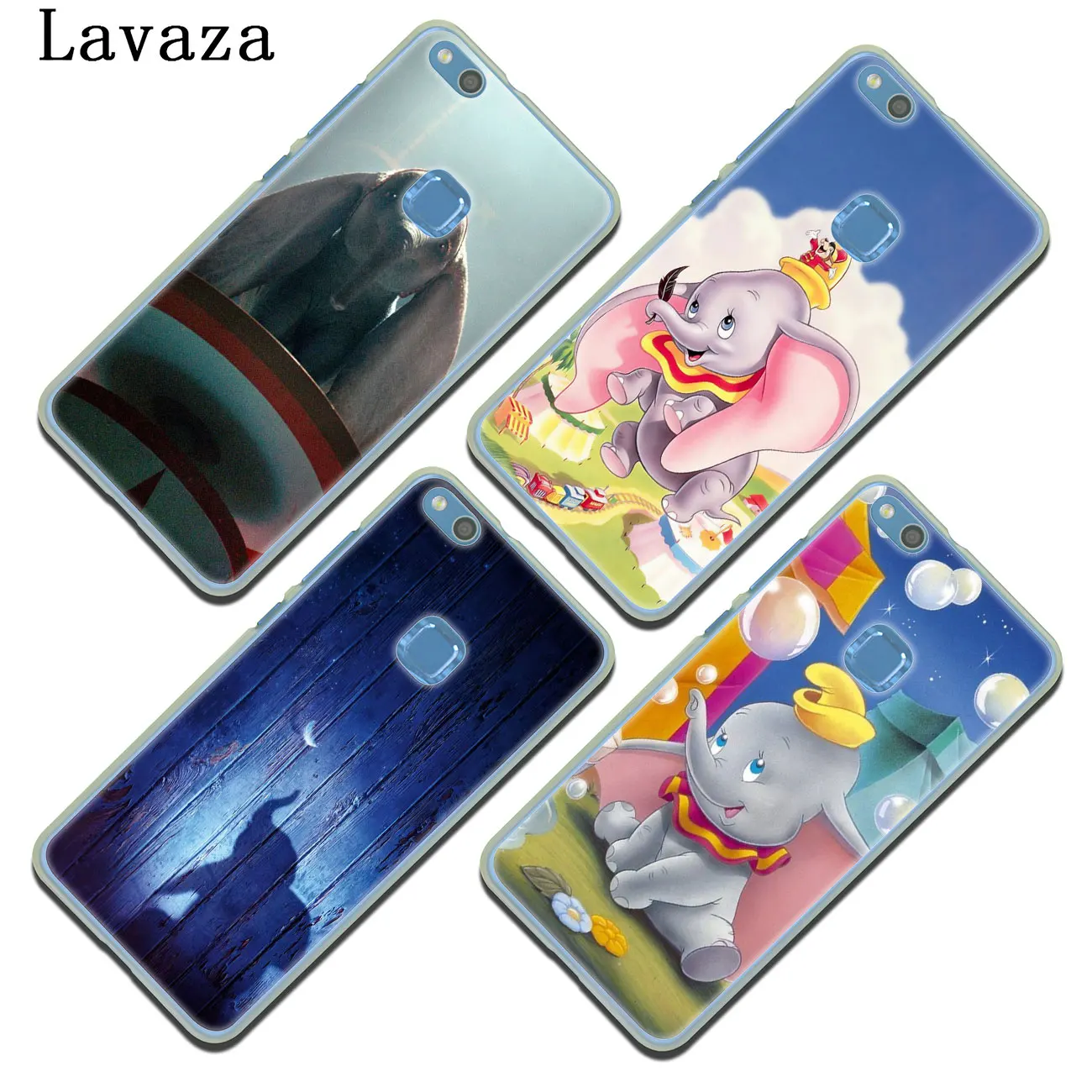 Твердый чехол для телефона Lavaza Dumbo elephant Huawei P30 P20 P10 P9 Plus P8 Lite Mini 2017 2016 2015 P smart Z