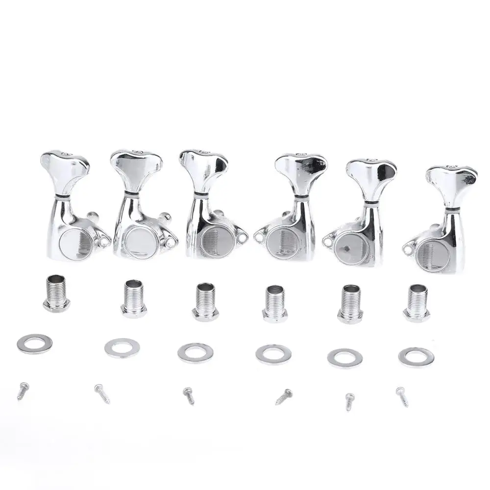 

Musiclily Economy 3L3R Roto Style Sealed Guitar Tuners Machine Heads Tuning Pegs Keys Set for Gibson or Epiphone Les Paul SG ES
