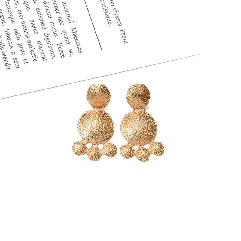 Эффектная Подвеска для сережек Висячие металлические Pendientes модный тренд Brincos Bijoux