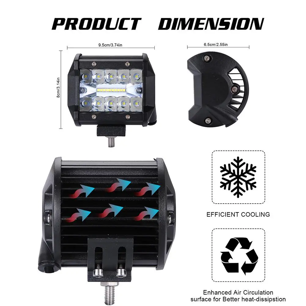 200W 4in Car LED Work Light Bar Driving Lamp for Offroad Boat Tractor Truck 4x4 SUV Fog Light 12V 24V Headlight for ATV Led Bar 200W 4in Car LED Work Light Bar Driving Lamp for Offroad Boat Tractor Truck 4x4 SUV Fog Light 12V 24V Headlight for ATV Led Bar