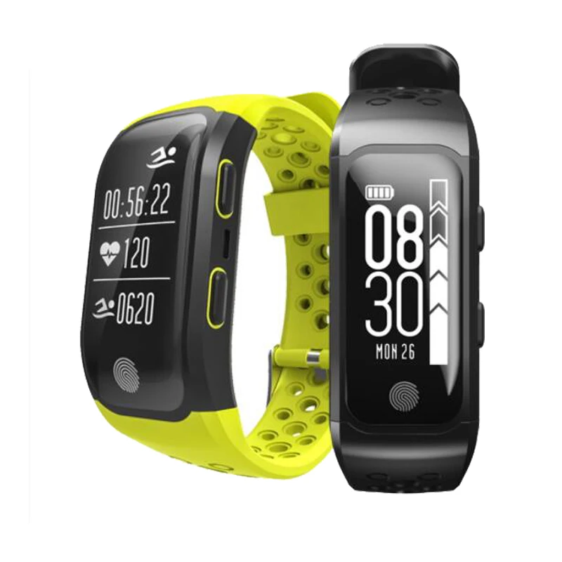 

New S908 GPS Smart Band IP68 Waterproof Sports Band Bluetooth 4.2 Heart Rate Monitor Pedometer Call Reminder Smart Bracelet