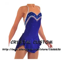 Профессиональный заказ фигурное катание платье красивый бренд Vogue Фигурное катание платья для соревнований DR2833