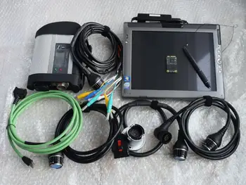 Billig Sd Verbinden Mb Star C4 Diagnose-tool Für Autos & Lkw Mit 2020,12 Software Mini Ssd In Tablet Le1700 Ultra-dünne Schnell Laufen