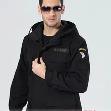Военно-тактические куртки для мужчин дивизии с теплая куртка с капюшоном подол регулируемые Топ 8101 зимняя куртка