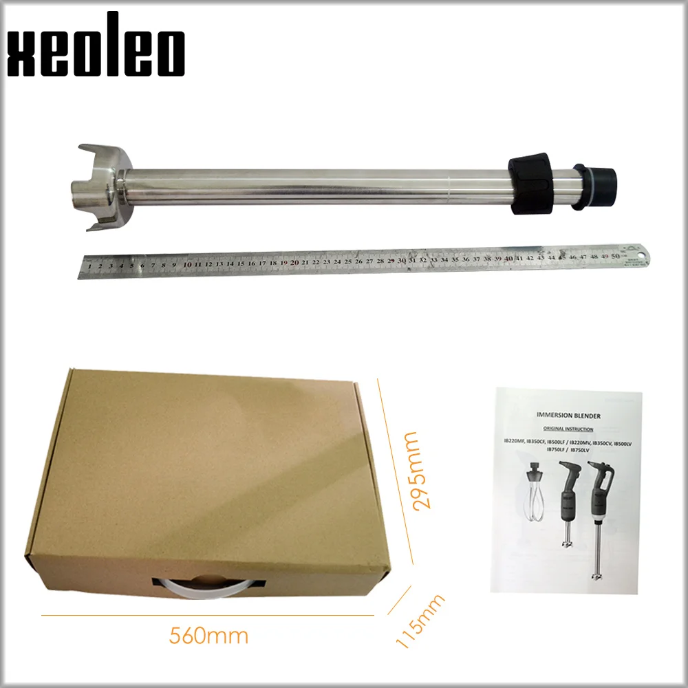 XEOLEO 500W Professional Blender Electric Hand blender Commercial Immersion Mixer Heavy Food blender Stepless Food processor