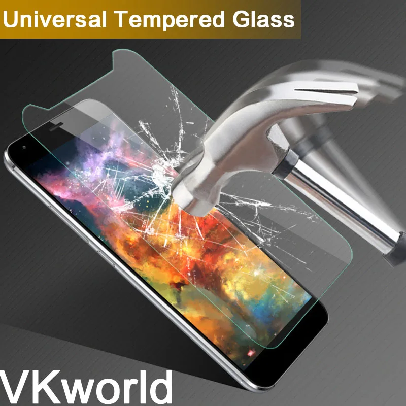 Универсальная защита закаленное Стекло Плёнки для vkworld vki6/vk1000/vk6735 5.0 дюймов 9 H 2.5D