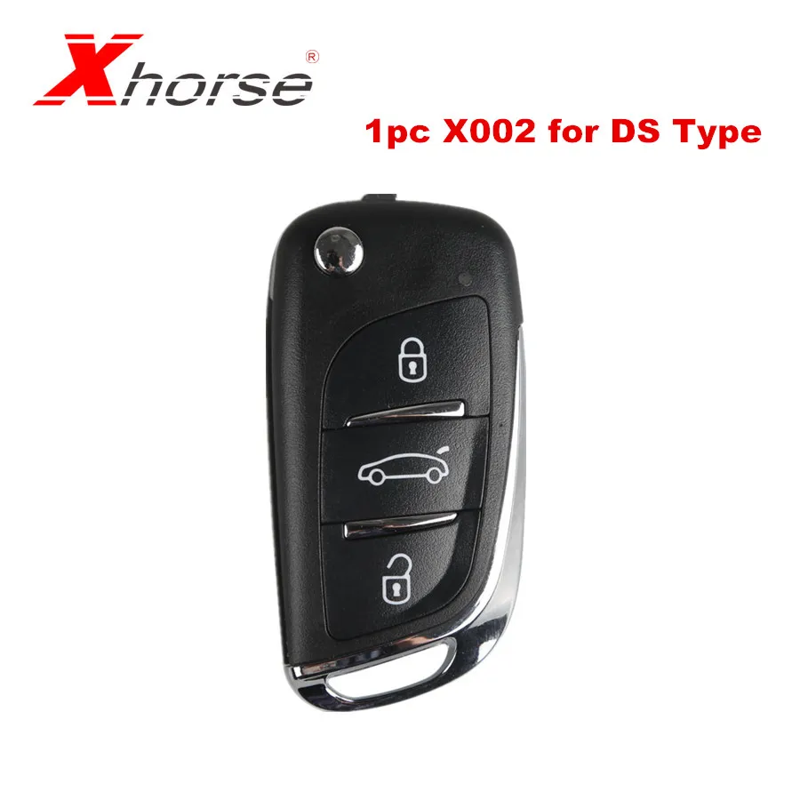 

Xhorse VVDI2 For DS Type Remote Key 3 Buttons with Xhorse X002 Wire Remote Key 1 pc