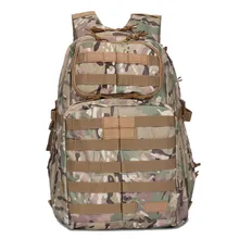 Venta caliente de Los Hombres Al Aire Libre Estilo Miliatry Camo Camping Bolsa Patrulla de $ Number Días Paquete de Asalto Táctico Molle Camello Camoflaage Mochila