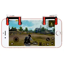 Смартфон Мобильный игровая кнопка для стрельбы Пресс Кнопка L1+ R1 игра триггер для заточки ножей: micro sim карта/правила выживания/PUBG мобильной игры цель ключ