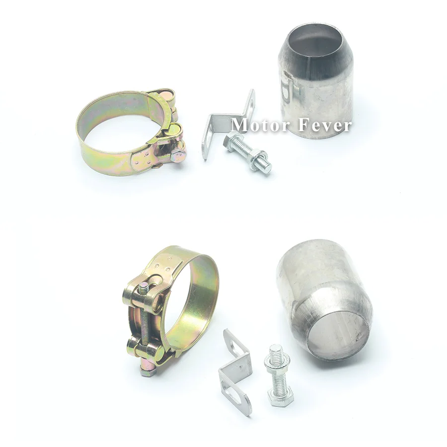 Reparación de Escape de la motocicleta Universal silenciador de Escape 2 Agujero/3 Agujero para YAMAHA R6 2006-2016 R1 Z750 Z800 ninja250 ZX-6R ZX-10R