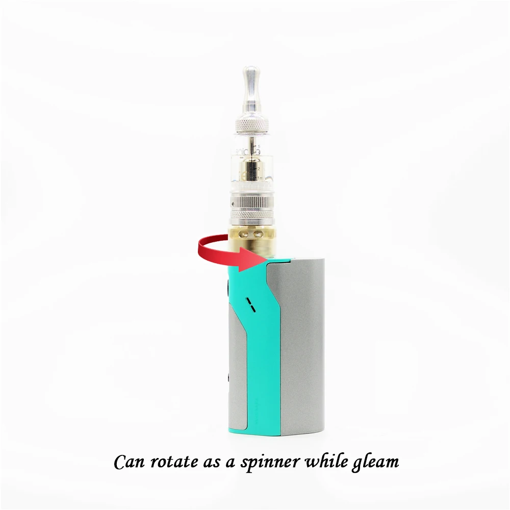 DOTENT LED Vape Spinner 510 Connector Flash Light Heat Sink Adapter for Atomizer Tank Electronic Cigarette Vape Accessories DOTENT LED Vape Spinner 510 Connector Flash Light Heat Sink Adapter for Atomizer Tank Electronic Cigarette Vape Accessories