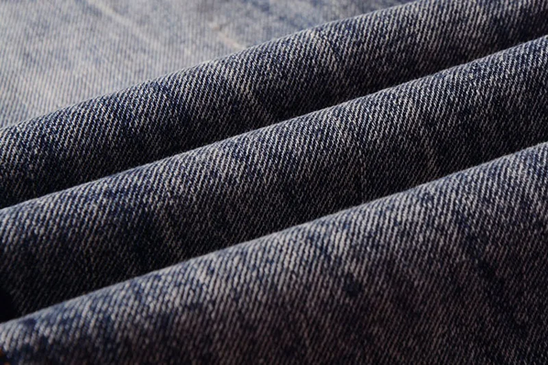 Модные Винтажные классические джинсы мужские серый цвет ретро стирка рваные джинсы для мужчин 100% хлопок брендовые джинсы dsel Homme большой