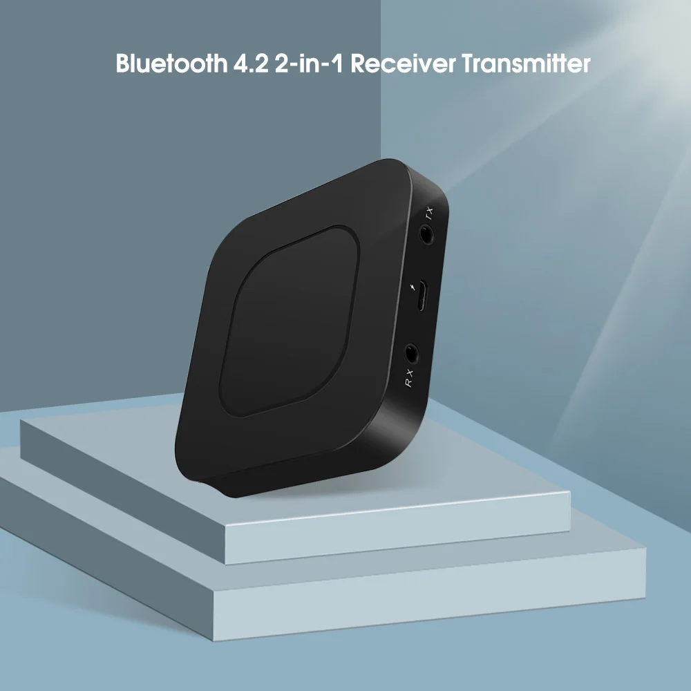 KEBIDU беспроводной Bluetooth передатчик приемник 3 5 мм AUX APTX аудио адаптер 4 2 для ТВ