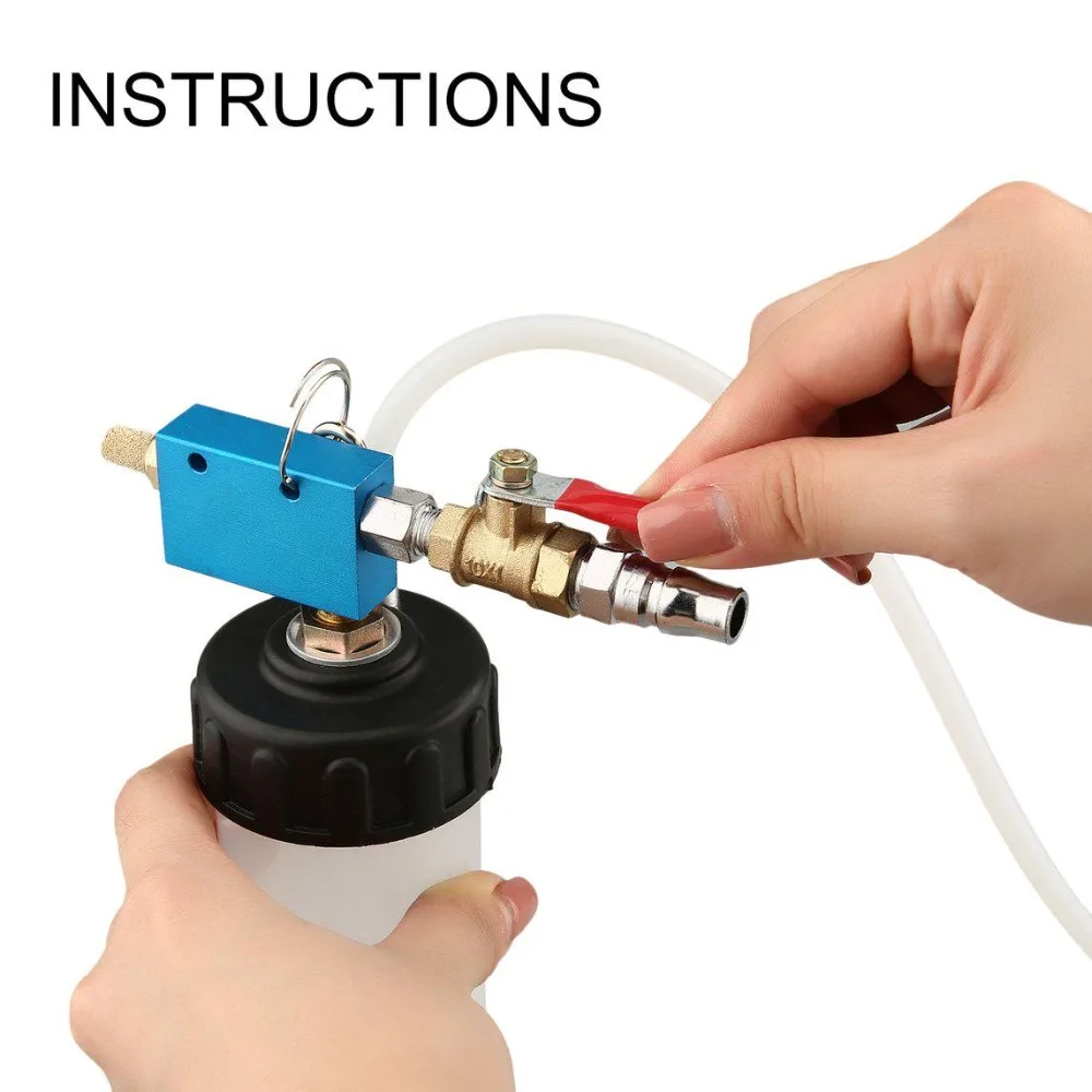 Auto Auto del Liquido Dei Freni di Ricambio Strumento di Cambiamento di Olio Idraulico Della Frizione Olio Pompa Olio di Sfiato Vuoto di Scambio Kit Drenato