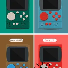 DHL 20 шт. Портативный ретро мини карманный портативный игровой плеер 198 классические игры цвет ЖК игровая консоль лучший подарок для детей