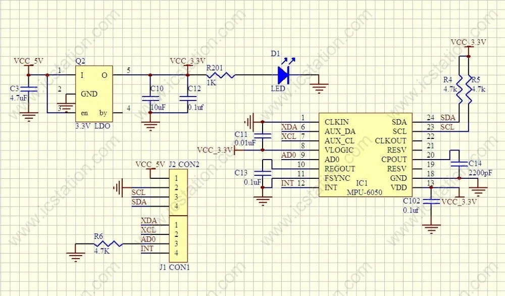 MPU-6050 MPU6050 MPU 6050 модуль 3 оси аналоговый гироскоп Датчики+ акселерометр для Arduino 3-5 в GY-521 GY521 GY 521