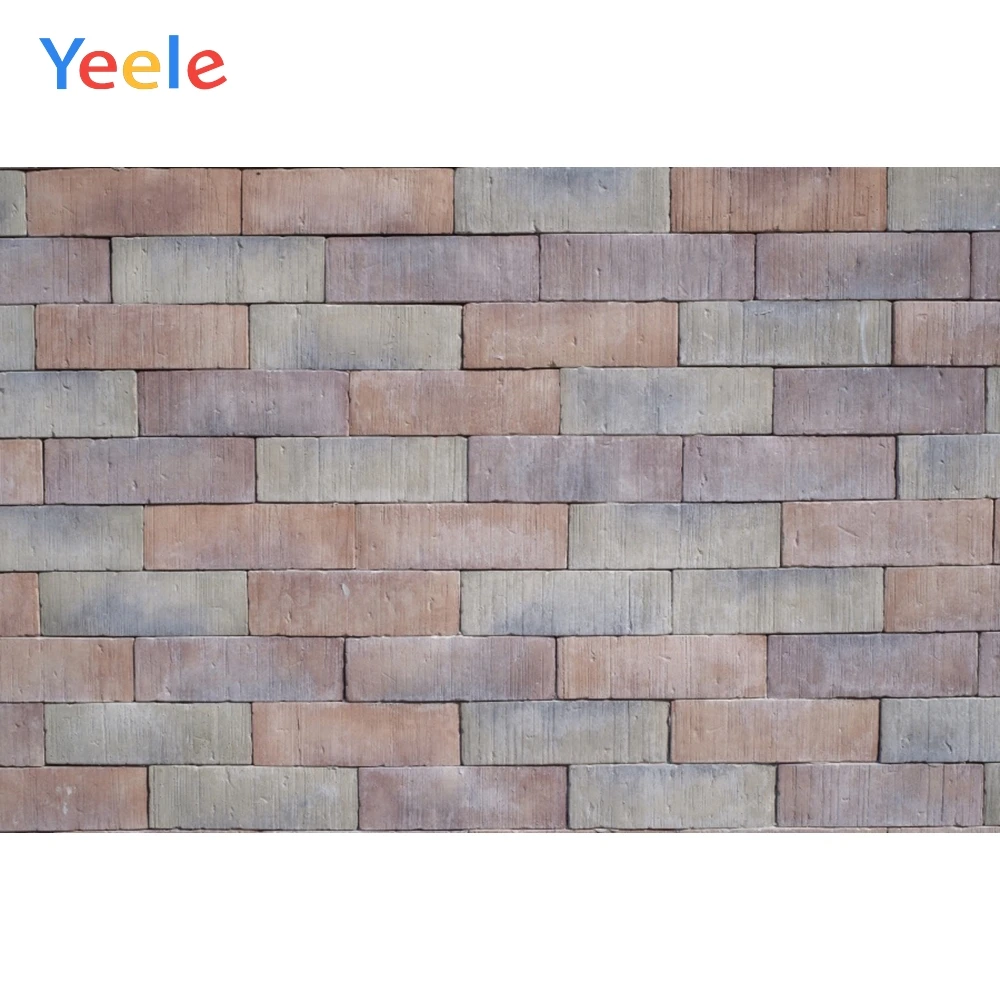 

Yeele Brick Wall Real Splice Baby Portrait Birthday Photography Backgrounds Customized Photographic Backdrops for Photo Studio