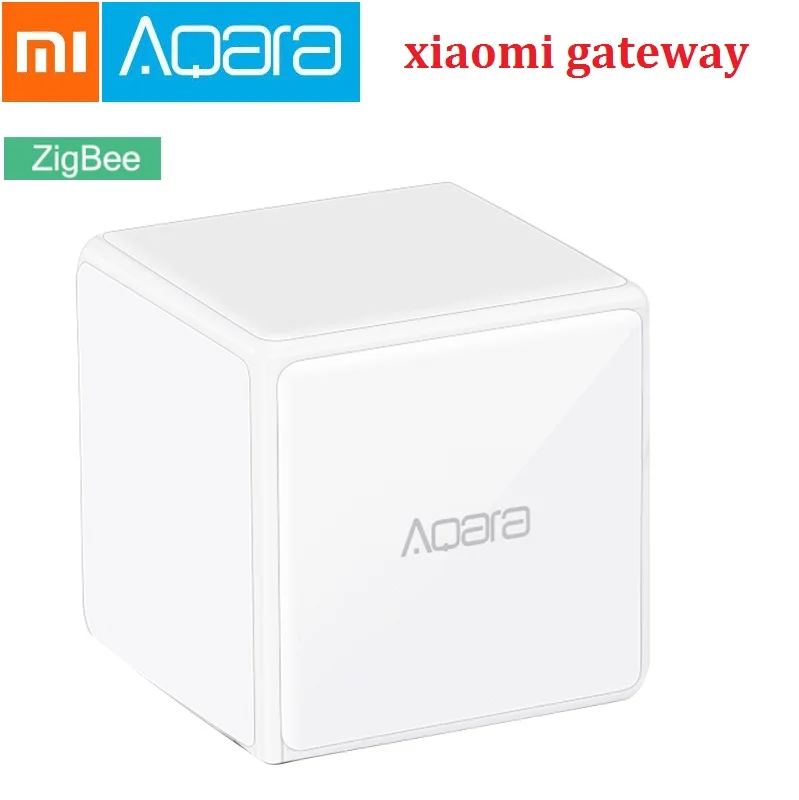 

Xiaomi Aqara Mi Magic Cube Controller Zigbee Version Upgrade Gateway Smart Home Mijia Device Wireless Mi Home APP Control