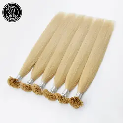 Сказочные волосы remy 0,8 г/локон 16 "18" U Tip Наращивание волос кератин remy волосы Extenions цвет #16 Золотой Блонд наращивание волос