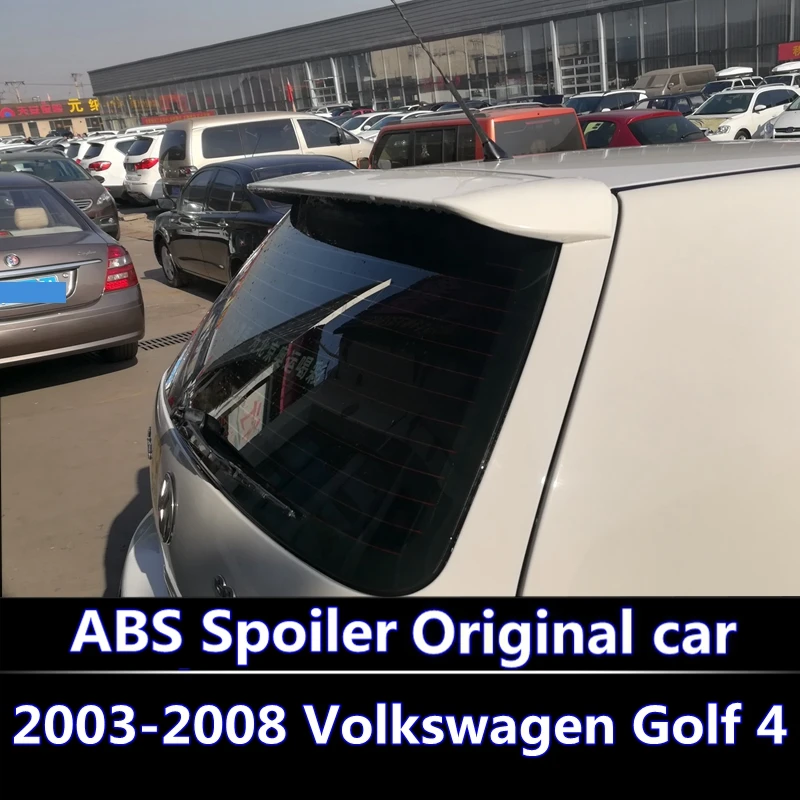 Для Volkswagen GOLF 4 спойлер 1998 2004 высокое качество абс материал заднее крыло