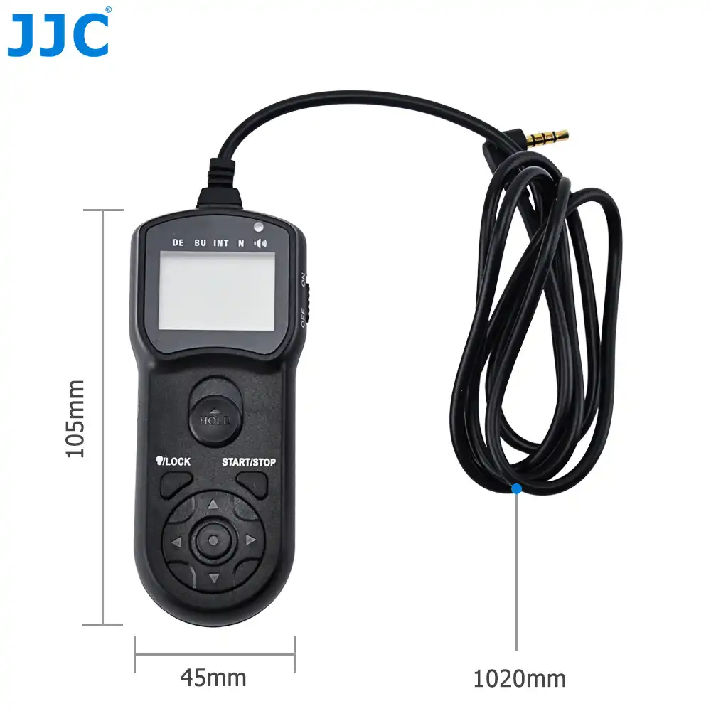Lcd Intervalómetro lapso de tiempo temporizador remoto disparador para Canon 5d Ii 7d Ii