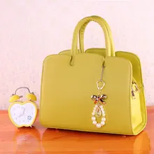 Fresh Style Ladylike PU Leather font b Handbag b font Women Fashion New Elegant Bag Fashion