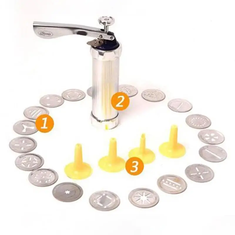 Cookies Press Cutter Cookie Decorating Gun Biscuits Press Machine DIY