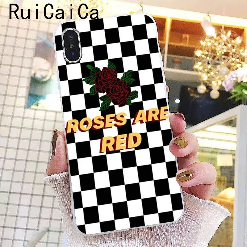 Ruicaica Babe babygirl honey line Text art роскошный уникальный дизайн чехол для телефона для iPhone 8 7 6 6S Plus 5 5S SE XR X XS MAX 10 чехол