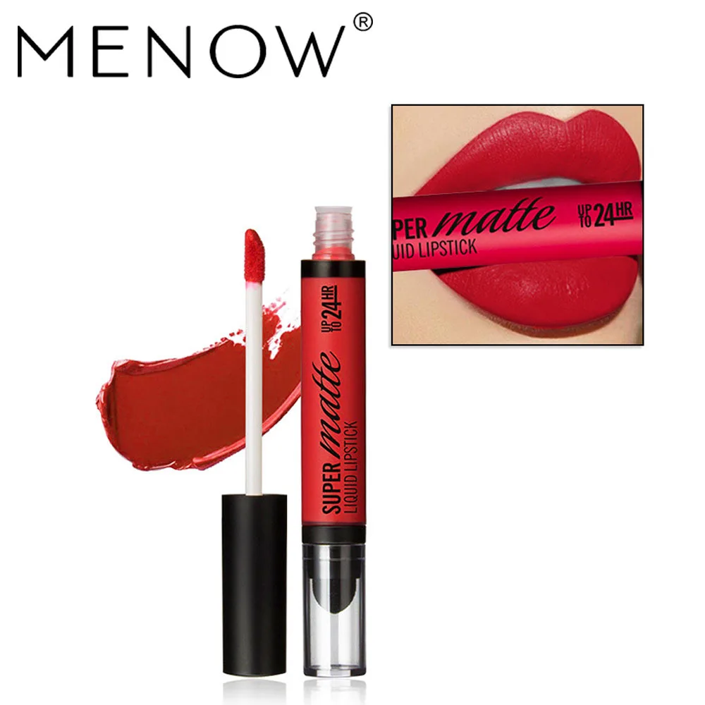 

MENOW Mi Nuo L506 lip gloss 12 colors matte multi-color dyed lip liquid matte long-lasting liquid lipstick