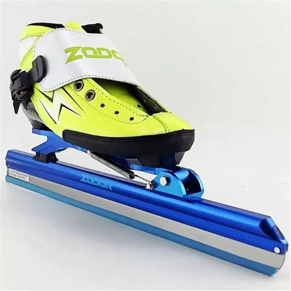 Japy 6 طبقات الكربون الألياف سرعة الجليد شفرة التزلج أحذية المعادن الإصلاح الموقع سكين سباق تزلج مريحة Patines رياضية I008