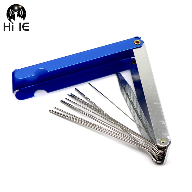 

2pcs Torch Tip Cleaner Gas Welding Brazing Cutting Torch Tip Cleaner Guitar Nut Needle Files Nozzle Cleaner