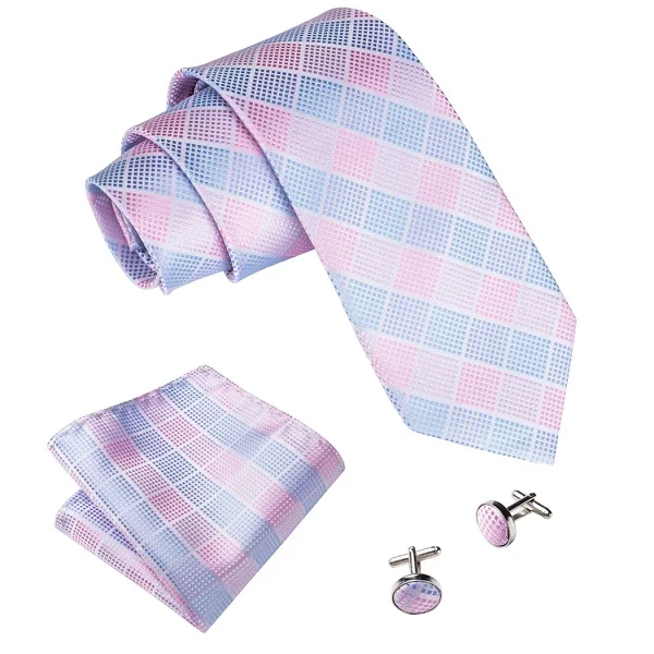 Розовый мужской галстук, узор в горошек, галстуки для мужчин, модный галстук из полиэстера, шелковый галстук, платок, аксессуары для одежды, Hombre Corbata - Цвет: MJ-1198