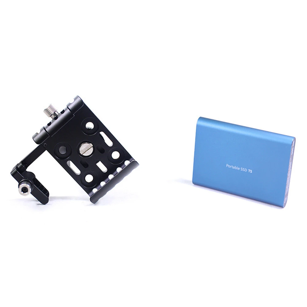 

SSD Clamp for Samsung T5 SSD Camera Accessories for BMPCC 4K Z Cam E2 Camera Fixation Holder USB-C Cable Clamp Cold Shoe Socket