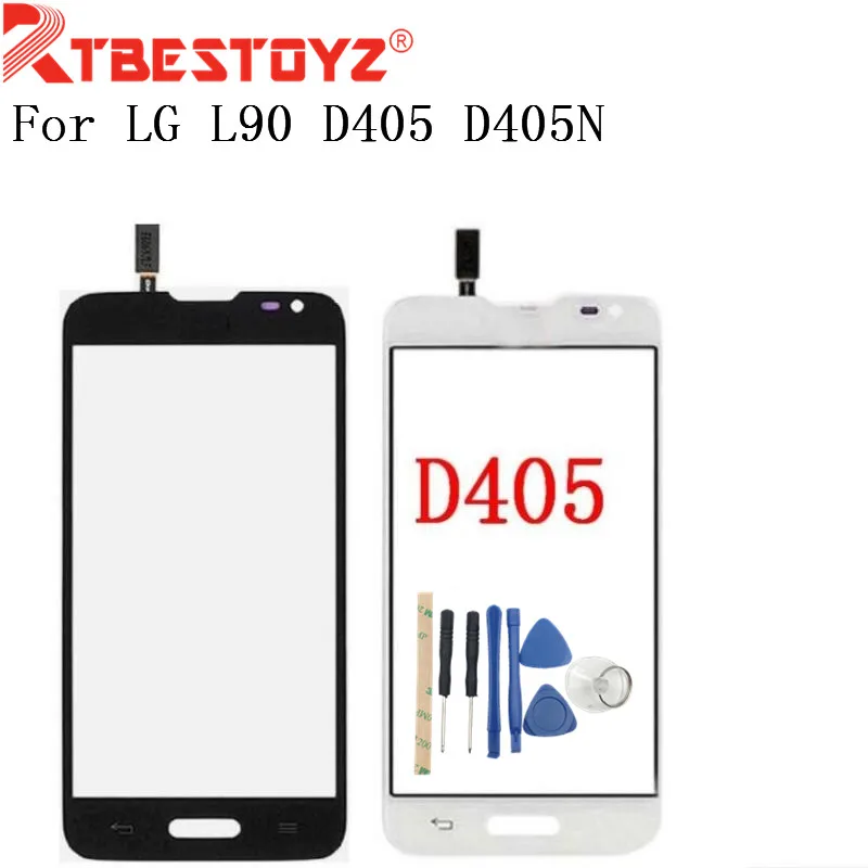 RTBESTOYZ высокое качество 4 7 &quotдля LG L90 D405 D405N и Dual D410 сенсорный экран дигитайзер