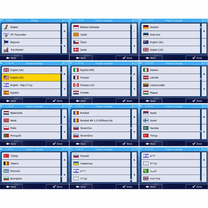 GPS map micro SD cards 16GB for windows ce 6.0 New latest Map free update for Gps Navigation Europe/Russia/spain/ france/USA gps device for car
