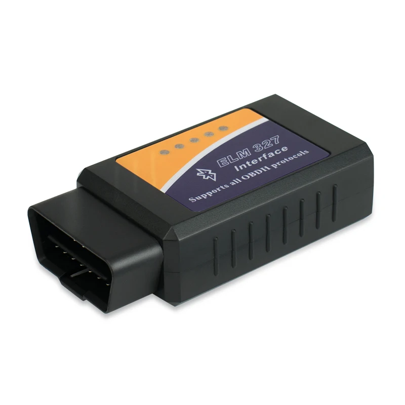 Универсальный автомобильный OBD OBD-II elm327 bluetooth obd2 диагностический инструмент ELM 327 V2.1 Bluetooth автомобильный интерфейс сканер работает на Android