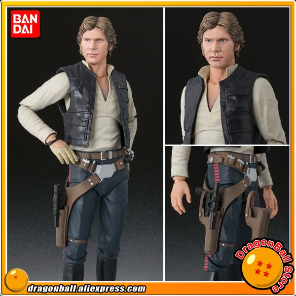 

100% Original BANDAI Tamashii Nations SHF S.H.Figuarts Action Figure - Han Solo (A NEW HOPE)