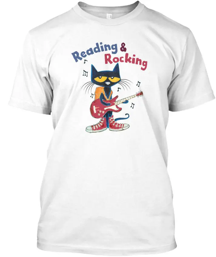 Pete The Cat! Reading & Rocking Premium Tee T Shirtin TShirts from