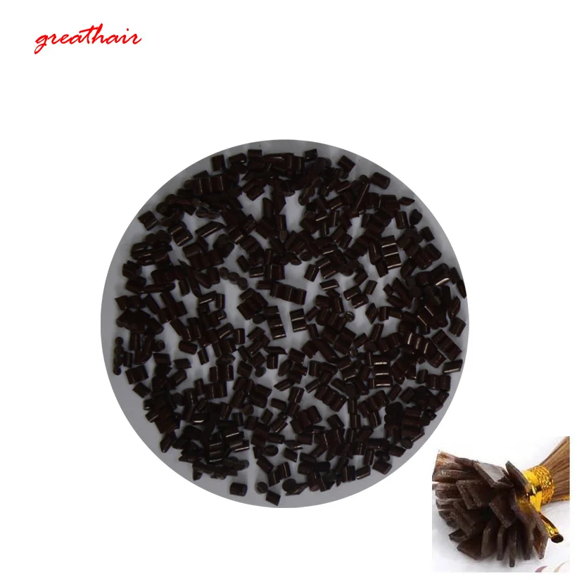 1 кг Keratina наращивание волос итальянского зерна высокой чистоты высокой адгезией прозрачный чёрный; коричневый Кератиновый Клей Инструменты