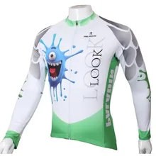 PALADIN "маленький монстр" мужская с длинным рукавом Велоспорт Джерси велосипед рубашка велосипедная одежда