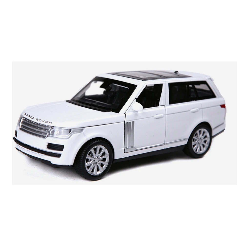 Range Rover Metal Car 1 32 Pull Back Diecast Vehicles Toys Boys Alloy Simulation Auto Model