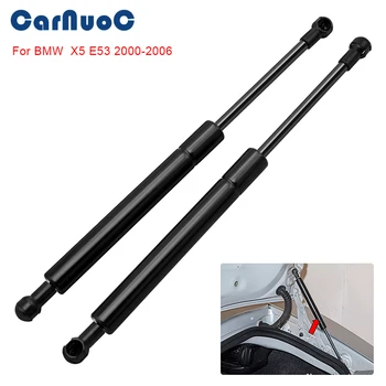 

2pcs Car Styling Car Front Bonnet Hood Lift Support Damper Gas Assist Slowdown Strut FOR BMW X5 E53 2000-2006