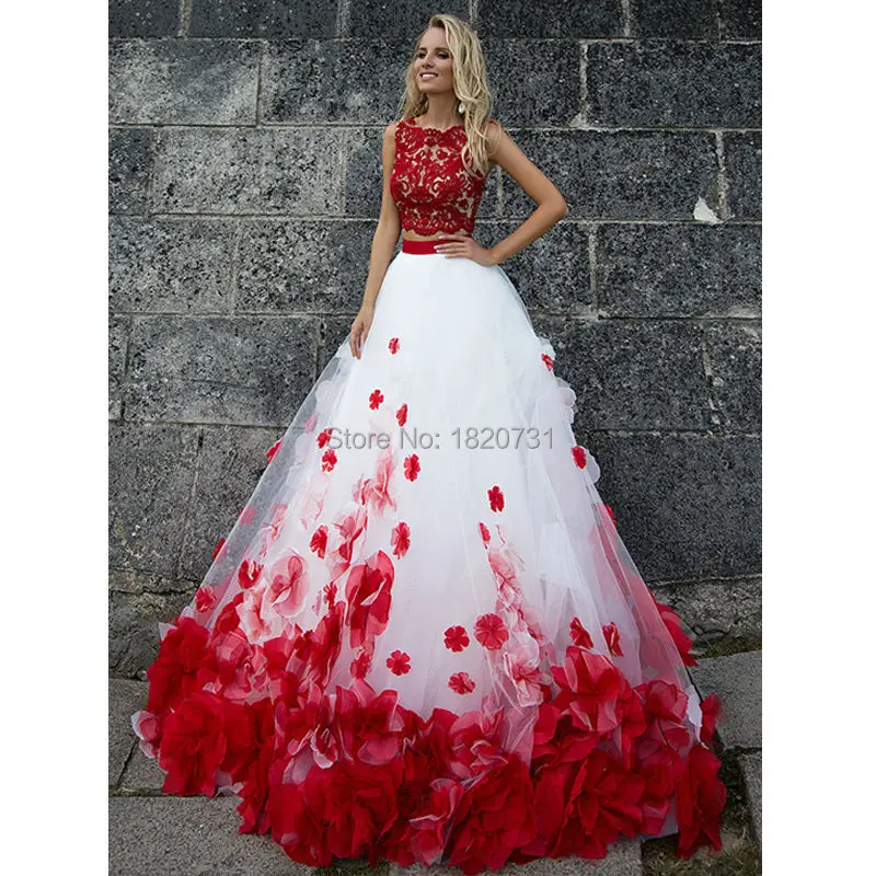 

Puffy Red Quinceanera Dresses Gowns 2019 Appliques Crystals Zipper Sweet 16 Princess Dresses Vestido de debutantes e 15 anos